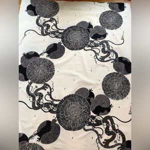 Vintage IKEA Fabric 2005 Sven Fristedt 59” X 73.75” MCM Scandinavian Sweden Mod